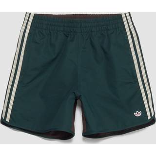 x CLOT Sprinter Shorts in Green Night & Dark Brown - S