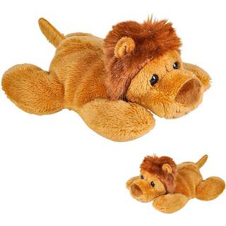 The Dreidel Company Lion Plys Mighty Mights 3,5"""" Plys udstoppet Superbldt og nuttet dyrelegetj Klassevrelsesdekorationer Drenge og piger (Lio