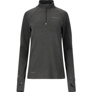 ENDURANCE Women's Canna V2.0 Melange Midlayer Løbeshirt Damer størrelse 36 farve sort