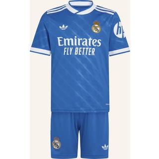 Real Madrid 25/26 tredje ungdomssæt til børn - Blue Bird - 152