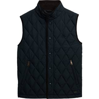 Superdry Superdry Blue Quilted Estate Gilet