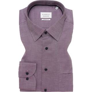 COMFORT FIT Shirt in wine red structured