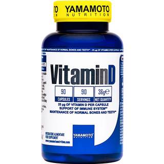 Yamamoto Research - Vitamin D 25 mcg (90 kapsler)