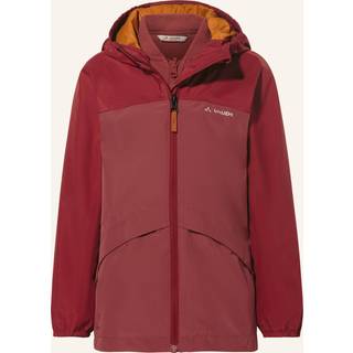 Vaude Kid's Escape 3in1 Jacket 3 i 1-jakke Børn størrelse 110/116 farve rød