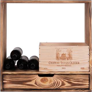 Caverack - Enzo med skuffe - Brændt fyrretræ