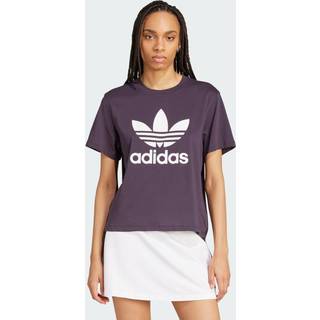 Adicolor Trefoil Boxy T-Shirt - Aurora Black