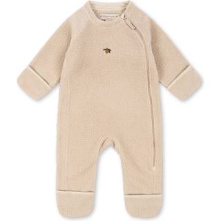 Konges Sløjd Safa Fleece Onesie Oxford Tan  Safa Onesie Grs Oxford Tan 9 months Fleece Beige  9 måneder  mand