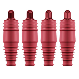 4 stk. vinpropper til vinflasker 4 stk. vakuumpropper til vinbesparelse