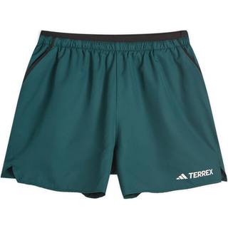 adidas Terrex MT Light 5in Running Shorts Men - Green, Size M - green