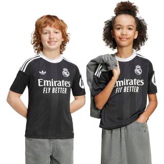 Real Madrid 25/26 tredje målmandstrøje til børn - Black - 128