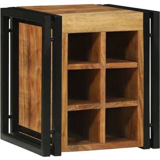 Vinfad Brun 34.5 x 35 x 39 cm Massivt akacietræ