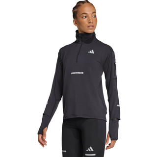 adidas adi365 Warm Half-Zip Shirt Str. L Sort