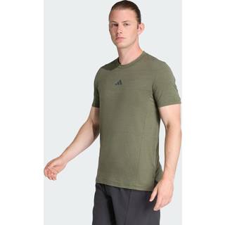 adidas D4T Workout T-Shirt T-shirt Herrer størrelse XXL farve olivengrøn