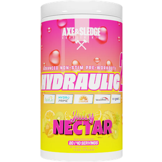 Axe & Sledge - Hydraulic V2 Non-Stim Pre-Workout, Juicy Nectar (EAN 810164580115) - 464g