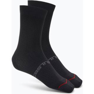 Castelli Espresso 2 12 cykelstrømper sort dame - Strømpe str. 35-38