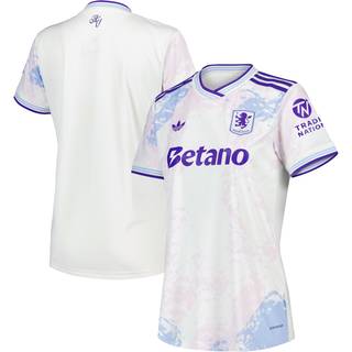 Aston Villa FC 25/26 tredjetrøje - Off White / Energy Ink - 2XL