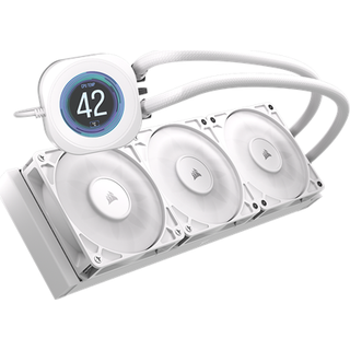 Corsair NAUTILUS 360 LCD White - CPU Vandkøling - Max 36 dBA