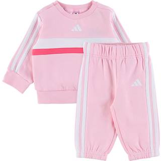 adidas adidas Pink Essentials Tiberio Sweatshirt and Joggers Set Infant Kids