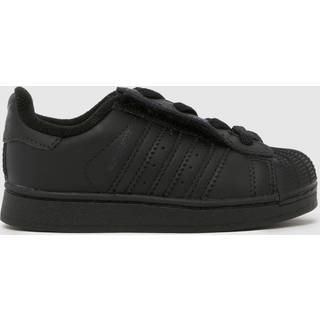 Superstar II Elastic Lace Kids sko - Core Black / Core Black / Core Black - 23 1/2