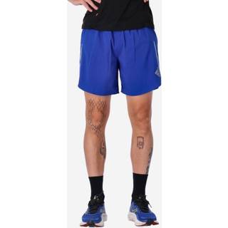 adidas D4R 7" Løbe- og Træningsshorts, Str. S, Blå med Reflekser og Lomme til Herre