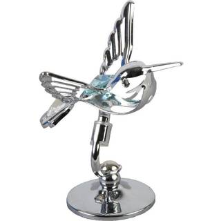 Crystocraft kolibri-pynt - Swarovski-krystaller?