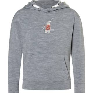 super.natural Kid's Ski Bunny Hoodie Hoodie Børn størrelse 110 farve grå