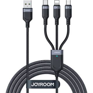 Joyroom Multi-Use Series 3in1 USB-kabel USB til Lightning / USB-C / microUSB