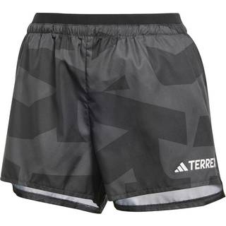 adidas Terrex MT Light 3in Running Shorts Women - Black, Grey, Size L - black