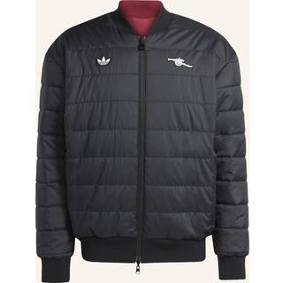 Arsenal Terrace Icons jakke - Team Coll Burgundy 2 / Black - L