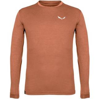 Salewa Puez Melange Dry L/S Tee Funktionsshirt Herrer størrelse XL farve orange