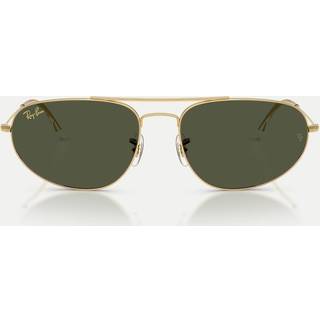 Ray - Ban Unisex RB3945 919631 Solbriller Metal Guld Grøn Geometrisk Normal