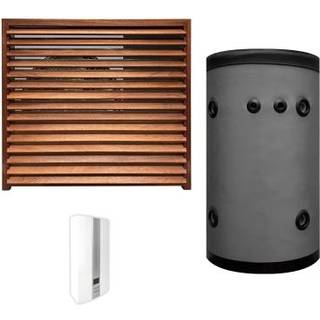 ScanTherm Blokhus Nature luft-til-vand varmepumpe, 12 kW, med 160L buffertank og 18-24 kW IWH