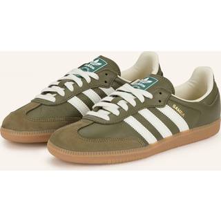 adidas Originals Samba OG Sneaker Khaki Green/Off White