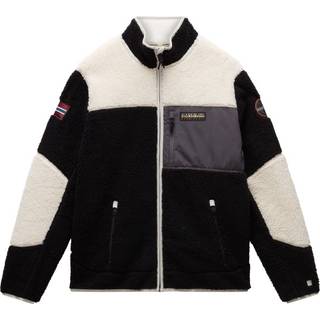 Napapijri Yupik Full Zip 3 Fleecejakke Herrer størrelse XL farve sort