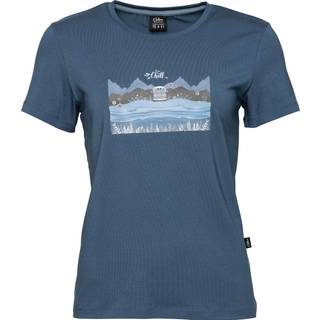 Chillaz Women's Iseo Time To Chill T-Shirt T-shirt Damer størrelse 38 farve blå