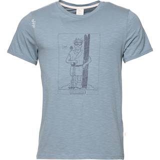 Chillaz Homo Mons Sportivus T-shirt Herrer størrelse L farve grå