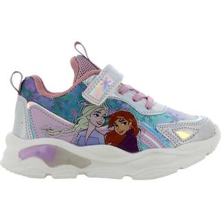 Disney Frozen Blinkende Sneakers, Silver/Lilac, 27