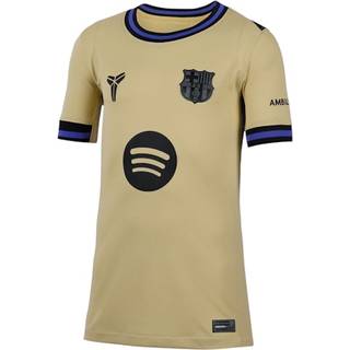 FC Barcelona 2025/26 Stadium Away Kobe Dri-FIT Replica-fodboldtrøje til større børn - brun - L