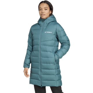 Terrex Multi Light Down Hooded Parka 2.0 - Preloved Teal - XL
