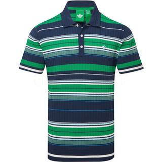 adidas Golf Originals Polo MR Stripe, dunkelblau_gruen