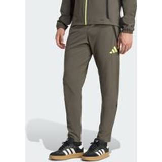 Real Madrid Tiro 25 Competition Vis Tech rejsebukser - Utility Grey / Semi Frozen Yellow