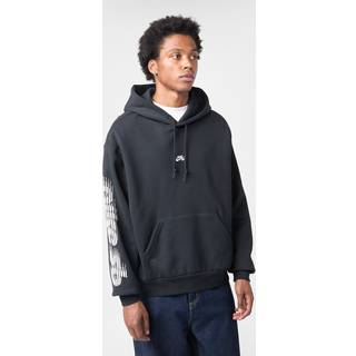 Nike Sb Flc Po Hd Bb Ssnl Gfx Hættetrøje - XL - black/white