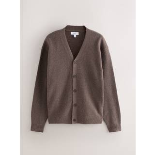 Next Afslappet pasform hyggelig cardigan med uld