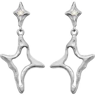 Maanesten Øreringe - Roxy - Silver Colour