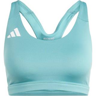 adidas Women's Adizero Essentials Run Medium Support Bra Sports-bh Damer størrelse XL - Cup: A-B farve turkis