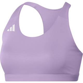 adidas Women's Adizero Essentials Run Medium Support Bra Sports-bh Damer størrelse S - Cup: C-D farve lilla