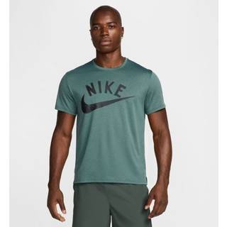 Nike Dri-FIT Miler SS Tee XXL Bicoastal/Vintage Green til komfortabel løbetræning