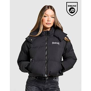 Hoodrich Hugo Cropped Puffer Jacket, Sort - XL