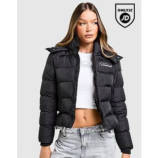 Hoodrich Glarus Slim Puffer Jacket, Sort - M