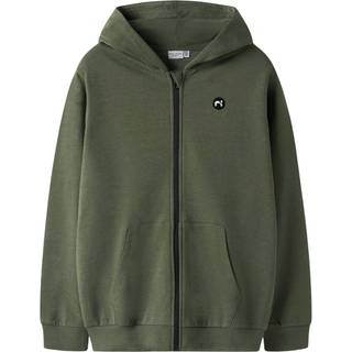 NAME IT Sweat Cardigan Vimo Rifle Green